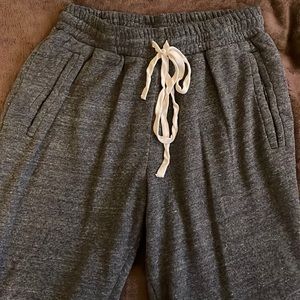 Dark heathered gray brandy Melville sweatpants